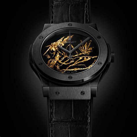 hublot gold crystal|hublot watches gold.